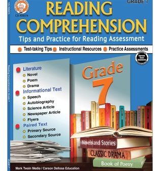 Reading Comprehension, Grade 7 Hot on Sale