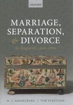 Marriage, Separation, and Divorce in England, 1500-1700 For Cheap