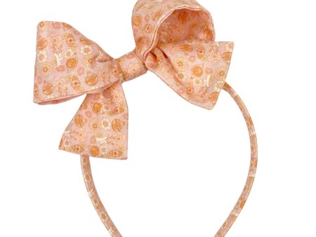 Reindeer Floral :: Indy & Pippa :: Big Girl Headband Hot on Sale