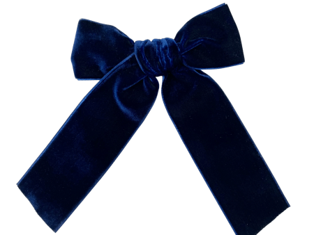 Navy Velvet :: Ribbon Traveler For Sale