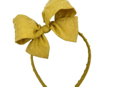 Mustard Swiss :: Big Girl Headband on Sale