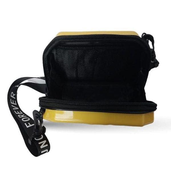 Fashion Street FS 3D Sling Box Bag Forever Young Sling bag (yellow) Online