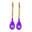 P-plus international silicone pasta fork, food grade noodle spoon (Purple – pack of 2) Online now