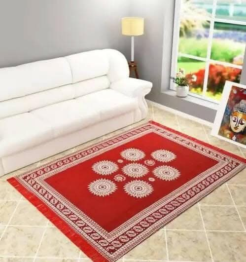 Alluring floor Rugs for living room, bed room (Maroon, 55 x 84inches) Supply