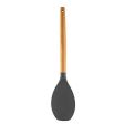 P-Plus International Premium Silicone Spatula Flexible & Heat Resistant Rubber Spatula with Wood Handle (Grey) Discount