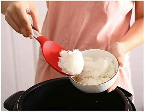 P-plus international stainless steel silicone rice spoon Online Hot Sale