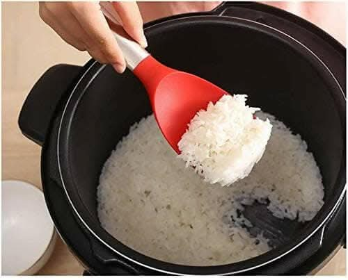 P-plus international stainless steel silicone rice spoon Online Hot Sale