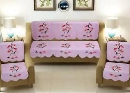 Supreme Quality Sofa Cover Floral Discount