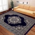 Home Style carpet for living room   hall - 5x7 feet( Black) Online Sale