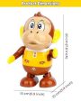 Zest 4 Toyz Battery Operated Music and Sound Toys Swinging Monkey Light and Sound Toys for Babies Educational Toddler Toys Brown Online Hot Sale