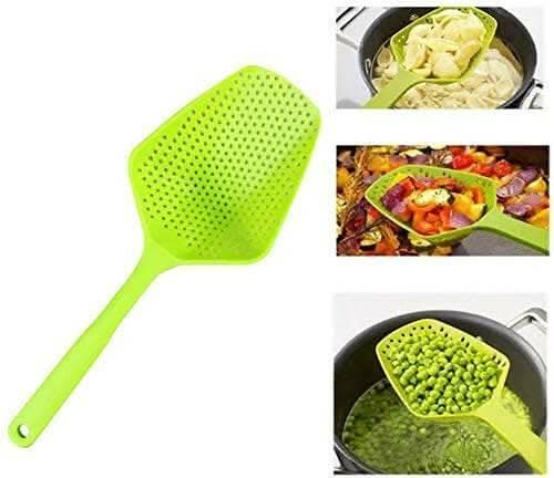 P-plus international nylon slotted skimmer for cooking (Green) Fashion