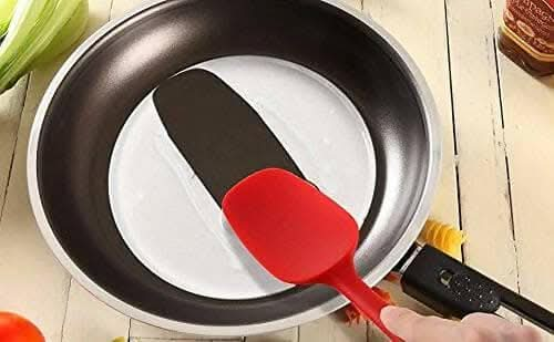 P-PLUS INTERNATIONAL Silicone Spatula Spoon, High Heat Resistant to 480°F (Red) Online Sale