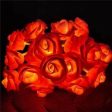 Red Rose Flower LED string light (14 Rose) Cheap