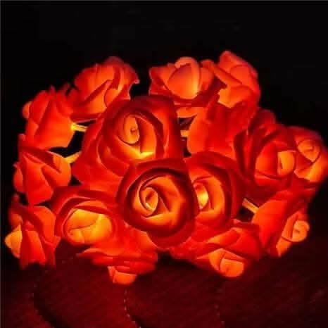 Red Rose Flower LED string light (14 Rose) Cheap