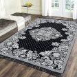 The Fresh Livery Cotton Carpet-54 x 72 inches(Black) For Sale