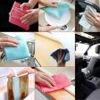 P-PLUS INTERNATIONAL Nanoscale Cleaning Cloths , Kitchens and Cars (Pack of 10 - Random Color) For Discount