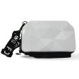 Fashion Street FS 3D Sling Box Bag (silver) For Sale