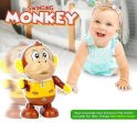 Zest 4 Toyz Battery Operated Music and Sound Toys Swinging Monkey Light and Sound Toys for Babies Educational Toddler Toys Brown Online Hot Sale