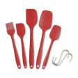 Ideal house heat resistant food grade non-stick silicone spatula set Cheap