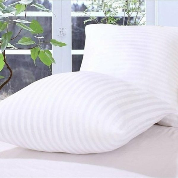 REST NEST Fiber Hotel Quality Polyester Fiber Filler Pillow (16x16 inch Inches Pillow, Pack of 5 White) Supply