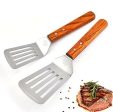 P-plus international turner professional grade stainless steel spatula (set of 2) Online Hot Sale